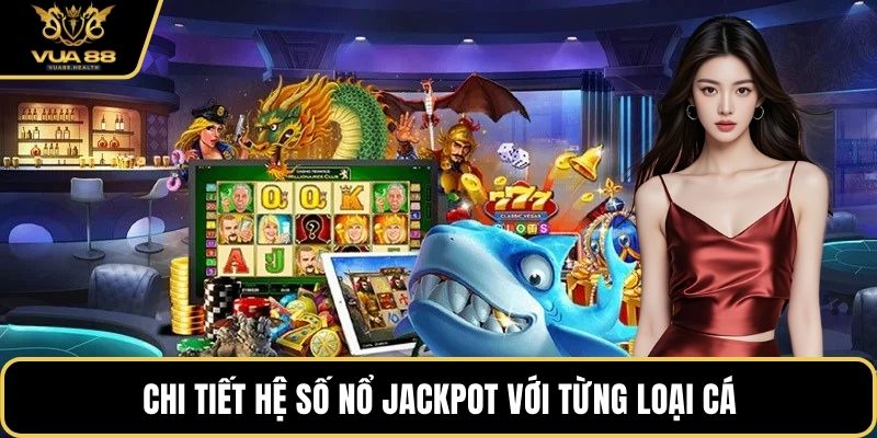 Chi tiết hệ số nổ jackpot với từng loại cá