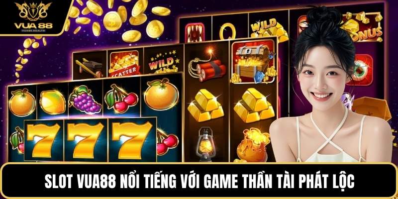 Slot VUA88 nổi tiếng với game Thần Tài Phát Lộc
